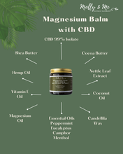 Load image into Gallery viewer, Magnesium Balm with CBD & Nettle Extract