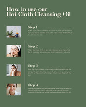 Load image into Gallery viewer, Hot Cloth Cleansing Oil