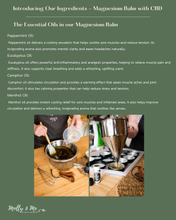 Load image into Gallery viewer, Magnesium Balm with CBD & Nettle Extract