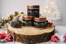 Load image into Gallery viewer, Cinnamon  Rose Gold Tin Candle