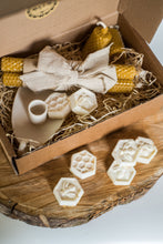 Load image into Gallery viewer, Hand Crafted Beeswax Taper Candles