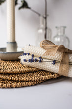 Load image into Gallery viewer, Hand Crafted Beeswax Taper Candles
