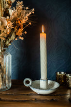 Load image into Gallery viewer, Hand Crafted Beeswax Taper Candles