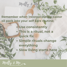 Load image into Gallery viewer, Organic Castor Oil Pack — Liver &amp; Abdominal Wrap