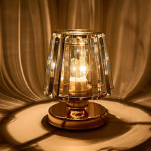 Load image into Gallery viewer, Gold A-Line Glass Wax Warmer - SALE ITEM