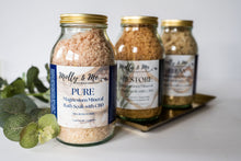 Load image into Gallery viewer, Pure Magnesium Mineral Bath Soak with CBD - Fragrance Free