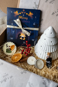 White Christmas Tree Burner Gift Box