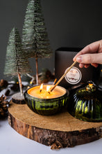 Load image into Gallery viewer, Unique Glass Christmas Bauble Candle