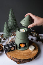 Load image into Gallery viewer, Forest Inspired Christmas Wax Melt Burner