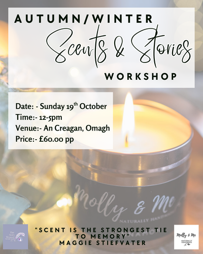 Scents & Stories: A Candle Making and Creative Writing Workshop