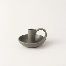 Load image into Gallery viewer, Jyoti Stoneware Candlestick Holder